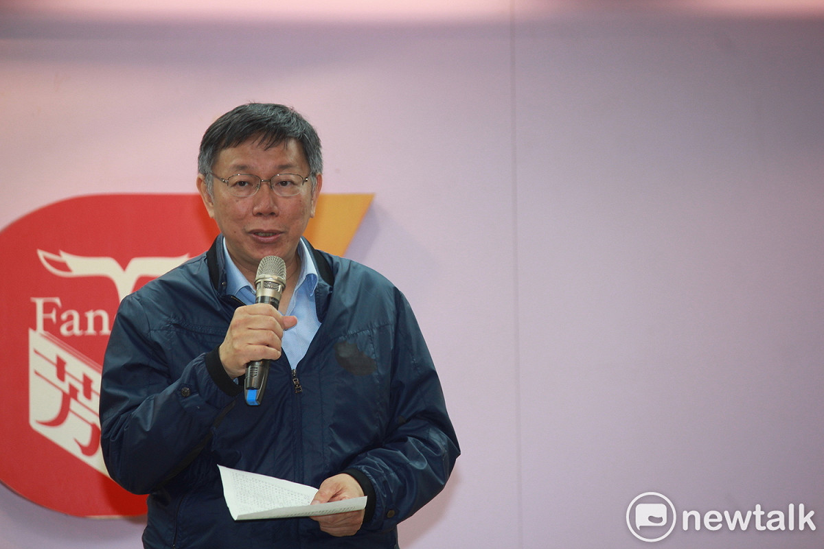 台北市長柯文哲。 圖：周煊惠 / 攝