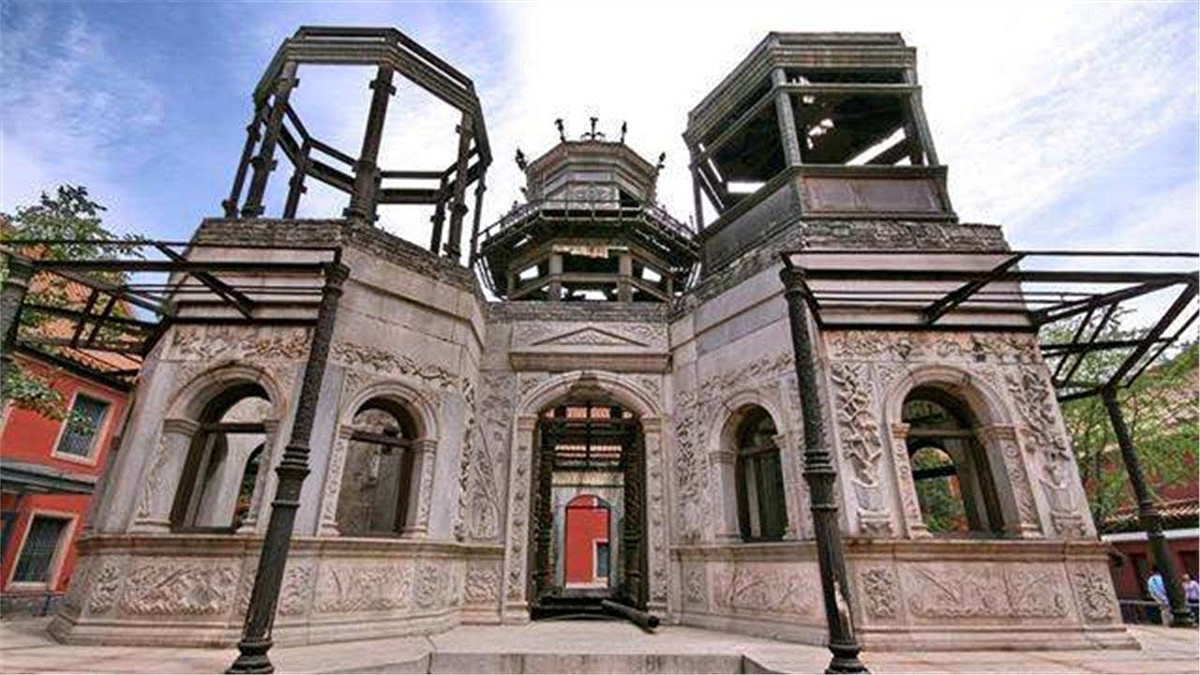 曾被譏為「爛尾樓」的延禧宮，擬於2020年改造為外國文物館，養心殿將於2020年再次開放。 圖 : 翻攝自youtube