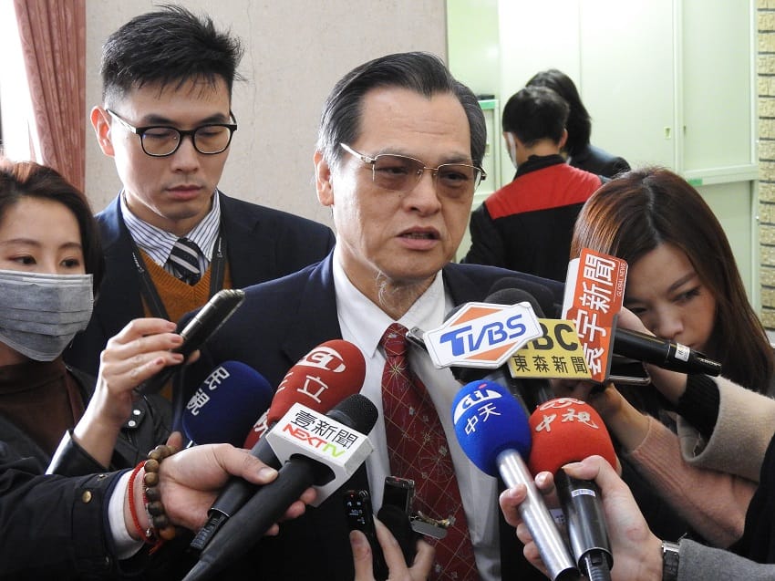 陸委會主委陳明通５日赴立法院進行內政組總質詢。 圖：趙婉淳／攝