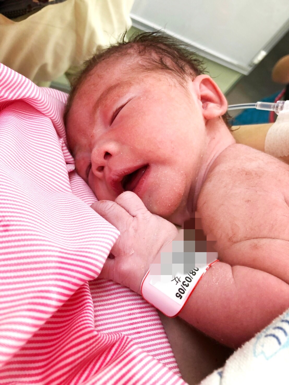 洪慈庸的女兒。 圖：取自洪慈庸臉書