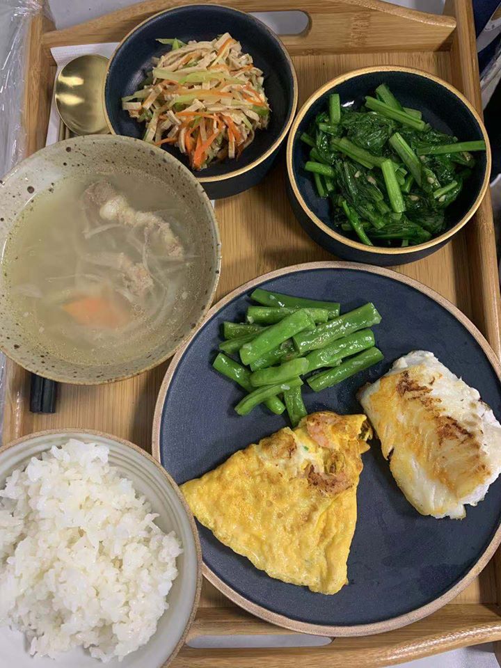 郭台銘一週食譜公開。 圖片：翻攝自郭台銘臉書