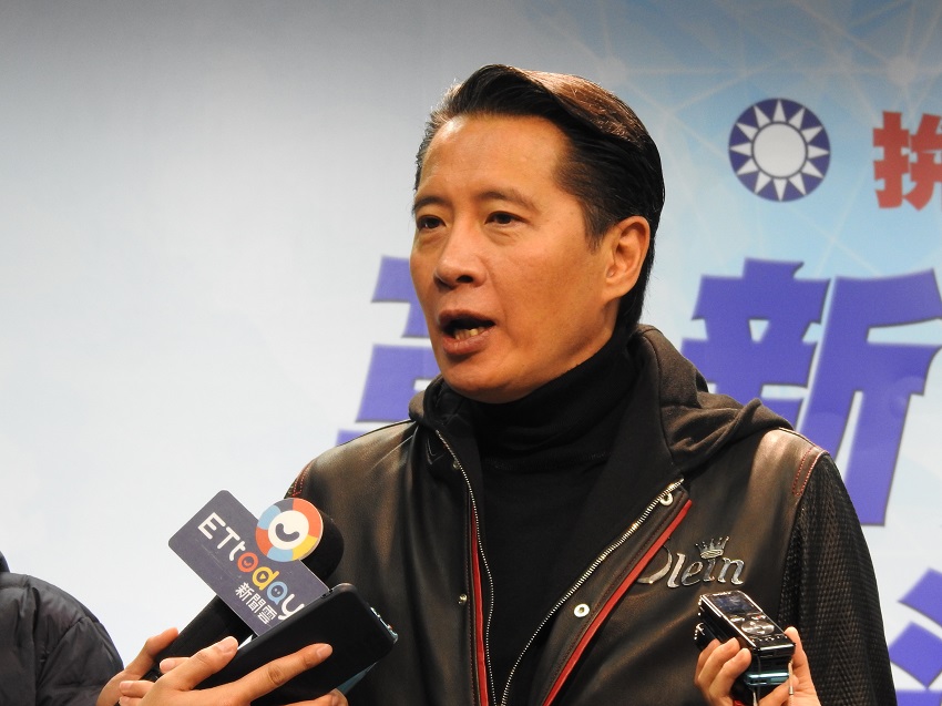 國民黨文傳會義務副主委兼發言人歐陽龍。 圖：趙婉淳／攝 (資料照片)