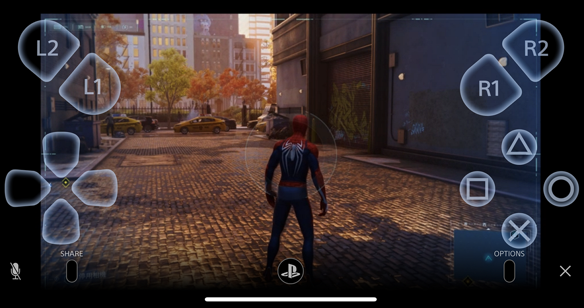 用 iPhone / iPad 也能玩 PS4了。 圖／翻攝手機畫面