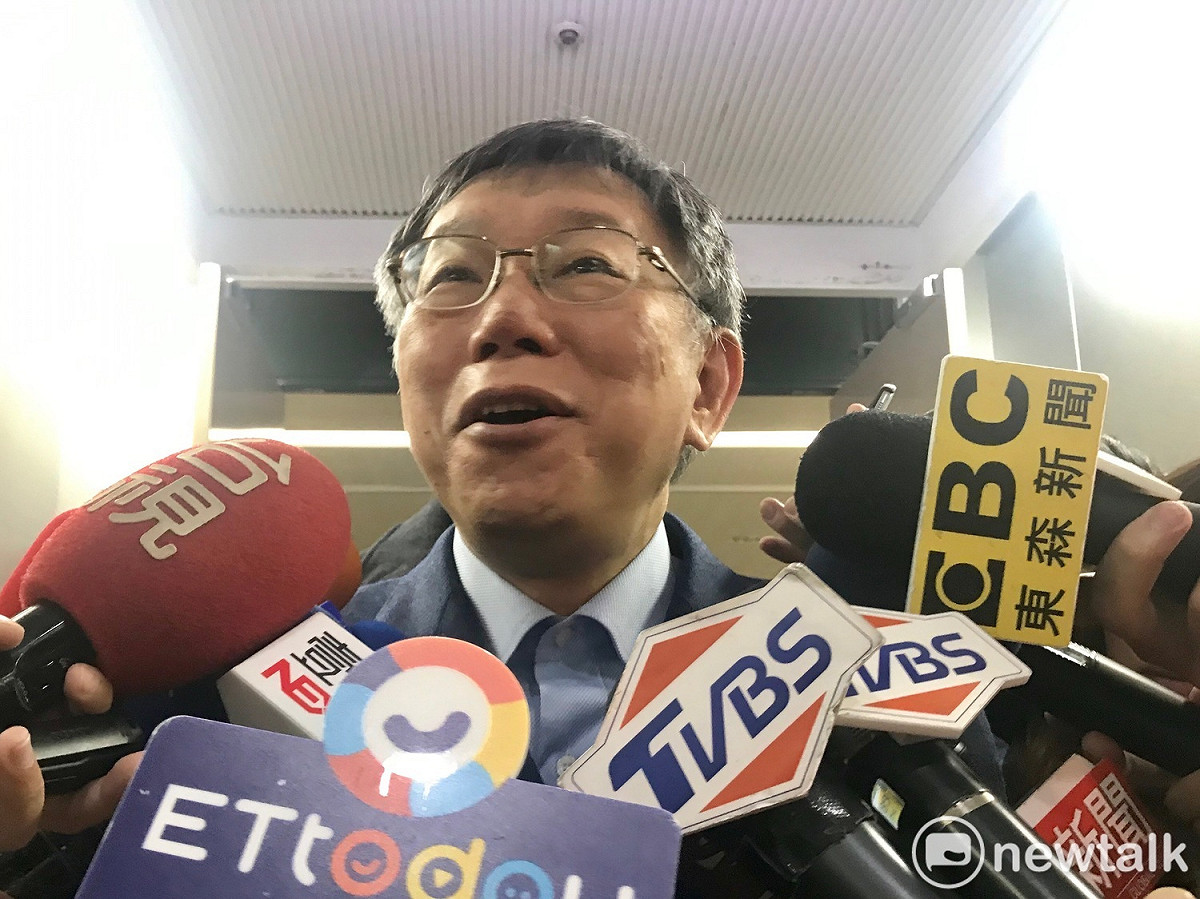 台北市長柯文哲。 圖：新頭殼資料照