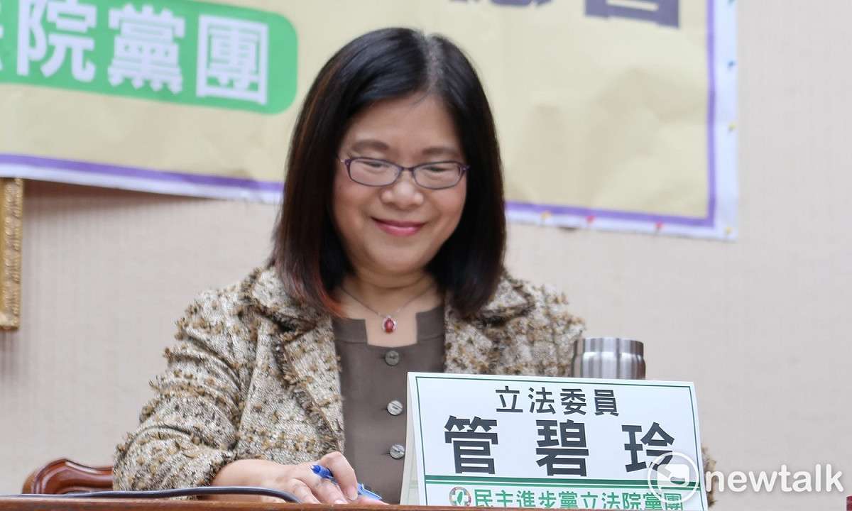 民進黨立委管碧玲。 圖：林朝億/攝(資料照片)