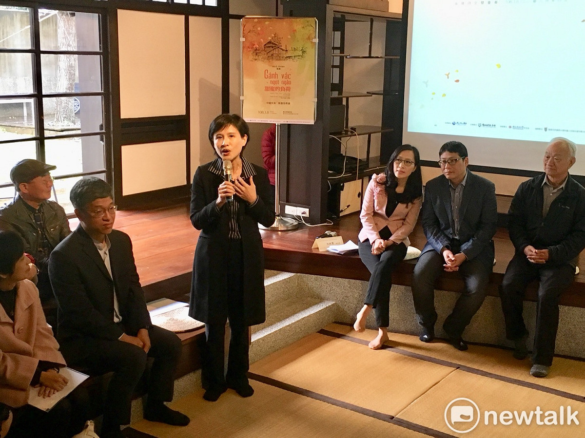 文化部長鄭麗君致詞。 圖：郭靜育／攝