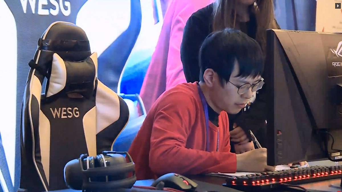 山下智久是這次台灣大師巡迴賽參賽選手中首日排名最高者。 圖：翻攝Twitch