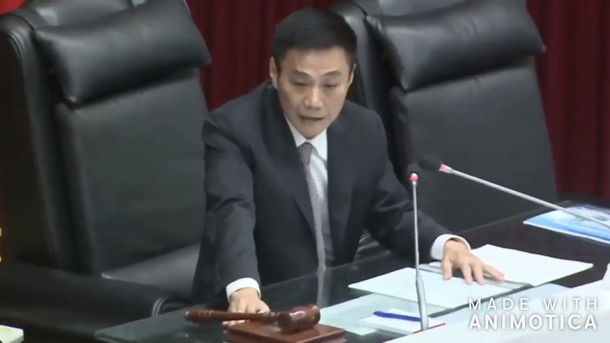 國民黨籍高雄市議會議長許崑源。 圖：擷自打馬悍將粉絲團臉書