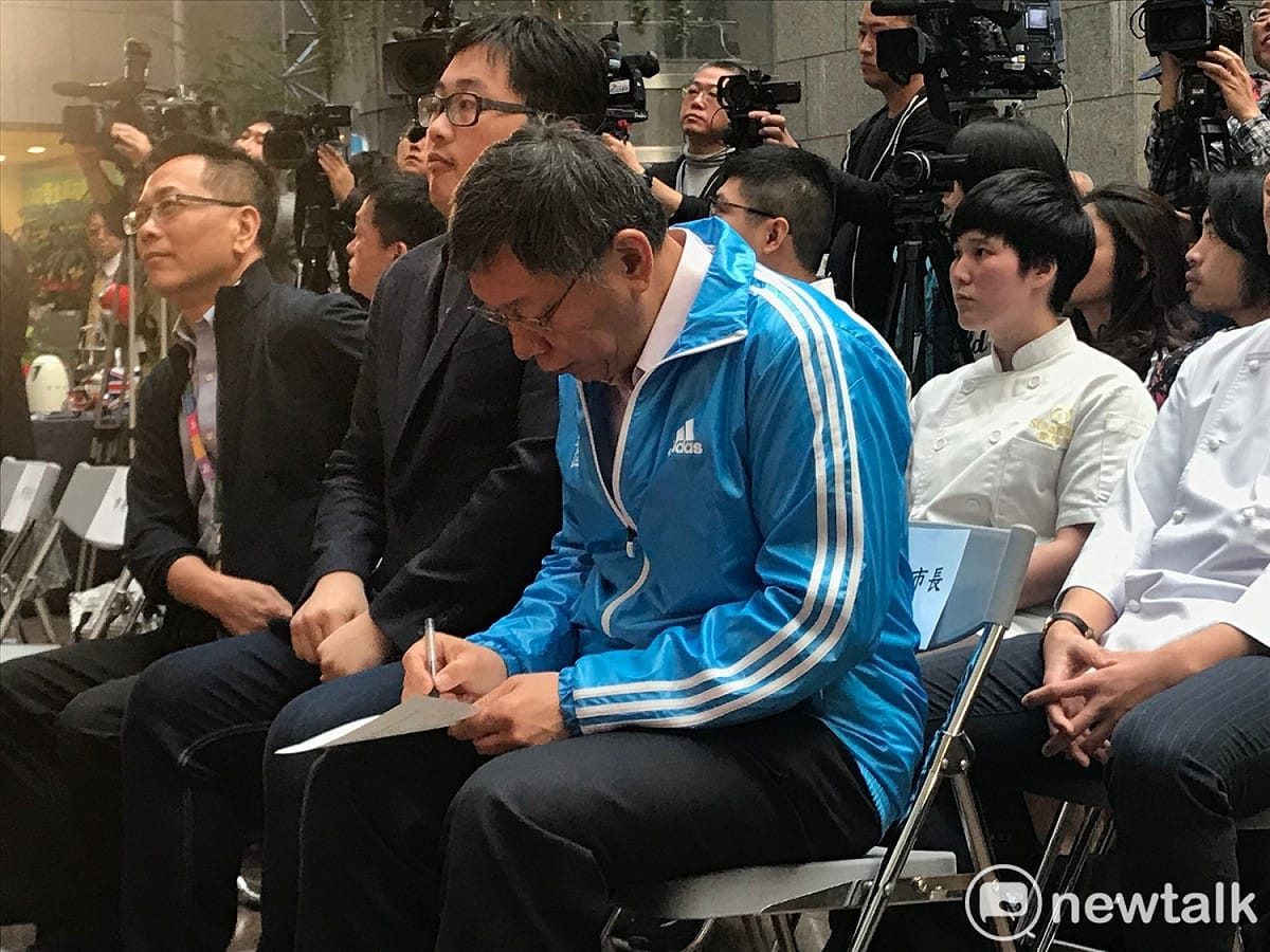 台北市長柯文哲。 圖：周煊惠 ／攝