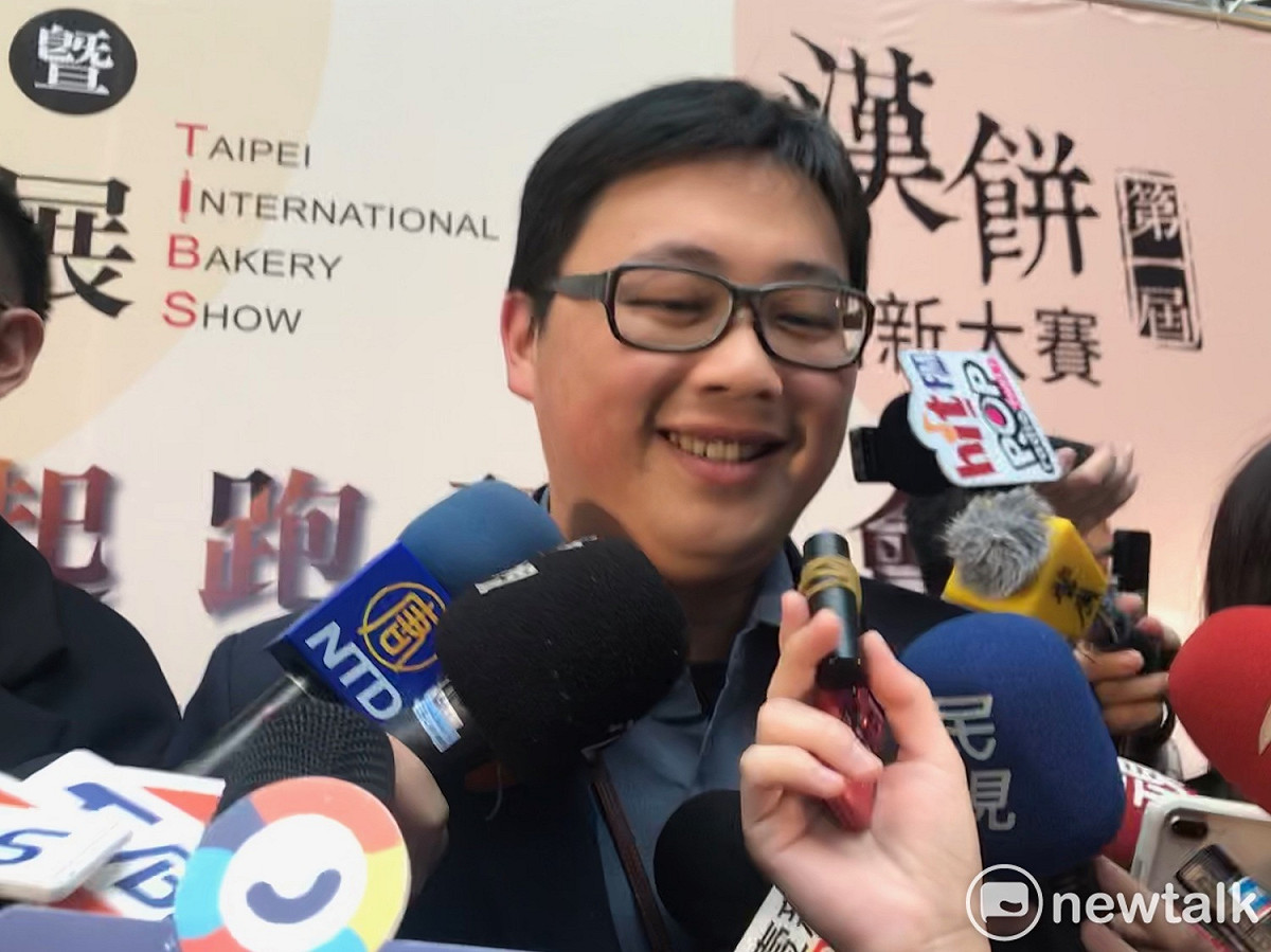 北市發言人、觀傳局長劉奕霆。 圖：周煊惠 ／攝