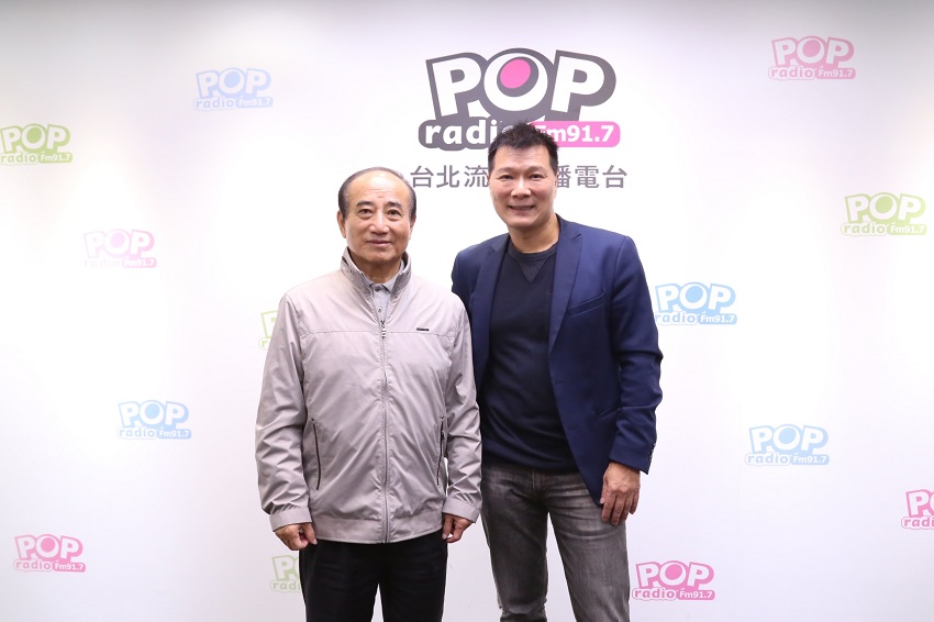 前立法院長王金平13日傍晚接受《POP大國民》廣播專訪。 圖：《POP大國民》提供
