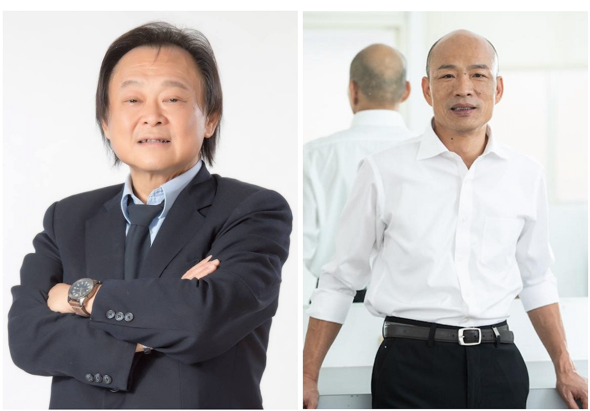 民進黨台北市議員王世堅今（13）日在臉書表示，支持韓國瑜參選2020年總統大選。 圖：新頭殼合成