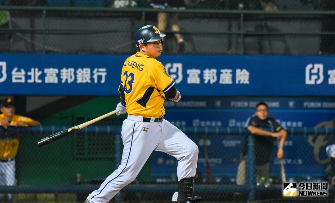 中信兄弟彭政閔。 圖／記者陳明安攝