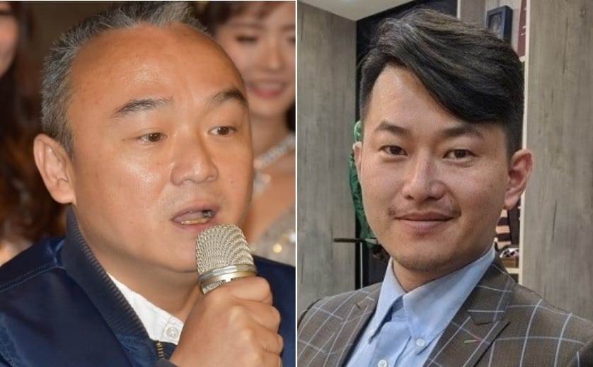 高雄市觀光局長潘恒旭（左）不滿長期打韓的台灣基進陳柏惟（右）將前往台中市第2選區選立委，大罵他落跑唯一。 圖：新頭殼合成