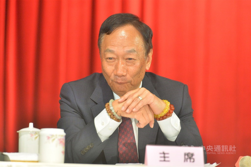 圖為鴻海董事長郭台銘。 圖/中央社檔案照片