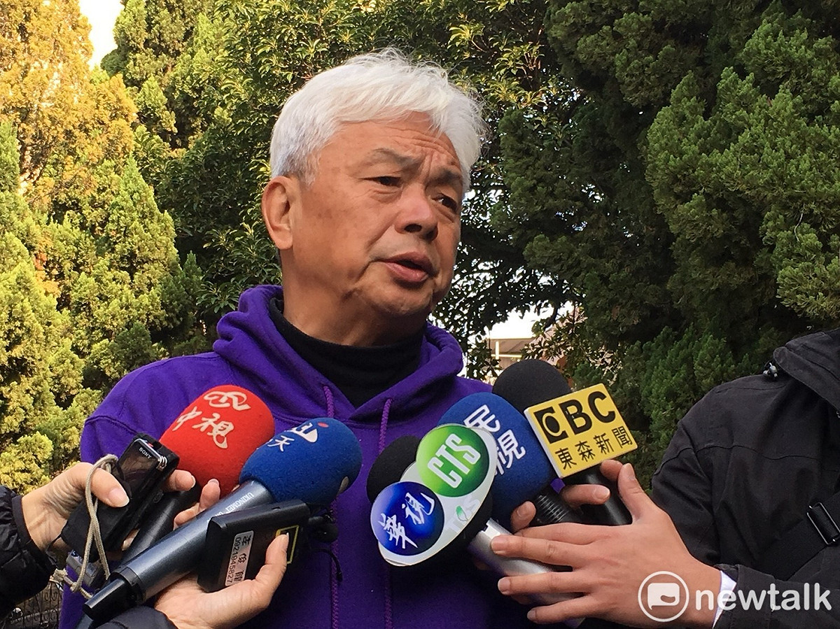 金門縣立委補選候選人陳滄江。 圖：陳沛婍／攝