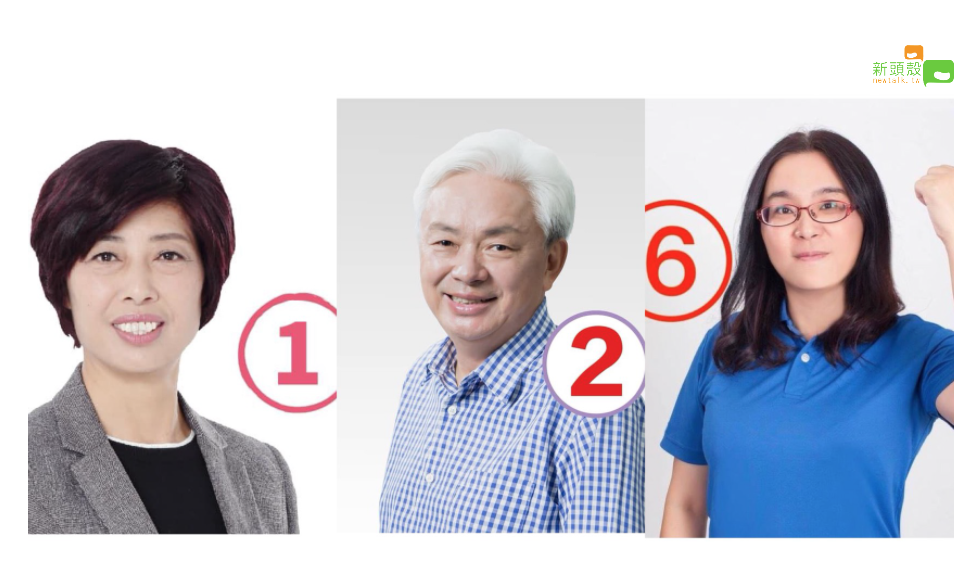 此次金門縣立委補選競爭激烈，由左至右分別為國民黨籍洪麗萍、無黨籍陳滄江、無黨籍陳玉珍。 圖：新頭殼／製作