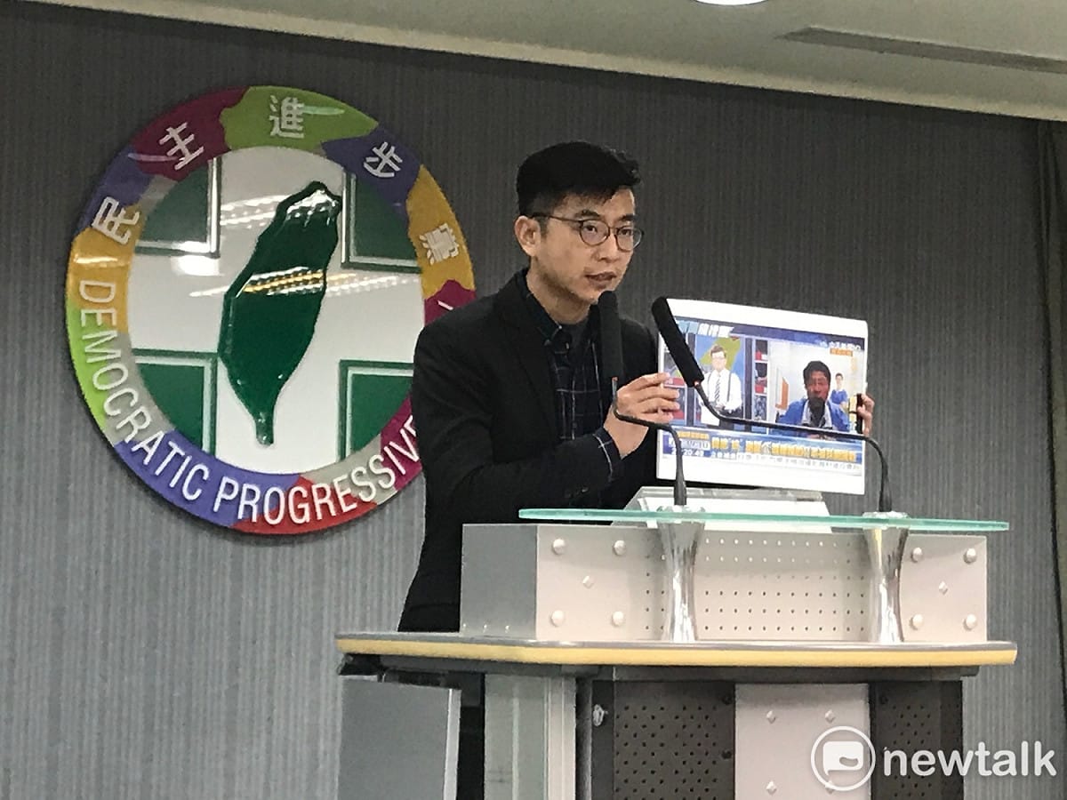 民進黨發言人周江杰。 圖：新頭殼資料照