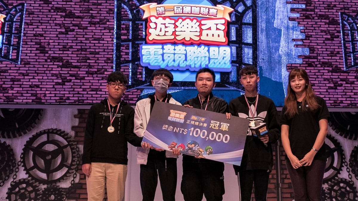 「FGL遊樂盃」《跑跑卡丁車》全國總決賽於今（16）日落幕，最後由「GameKings」摘下4 v 4 團體競速賽冠軍。 圖：TESL提供