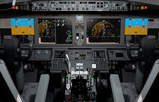 波音公司表示，737 MAX 8客機駕駛艙有最新的顯示技術，新的更大的15英寸屏幕，讓飛行員更方便操作。 圖：翻攝自波音公司官網