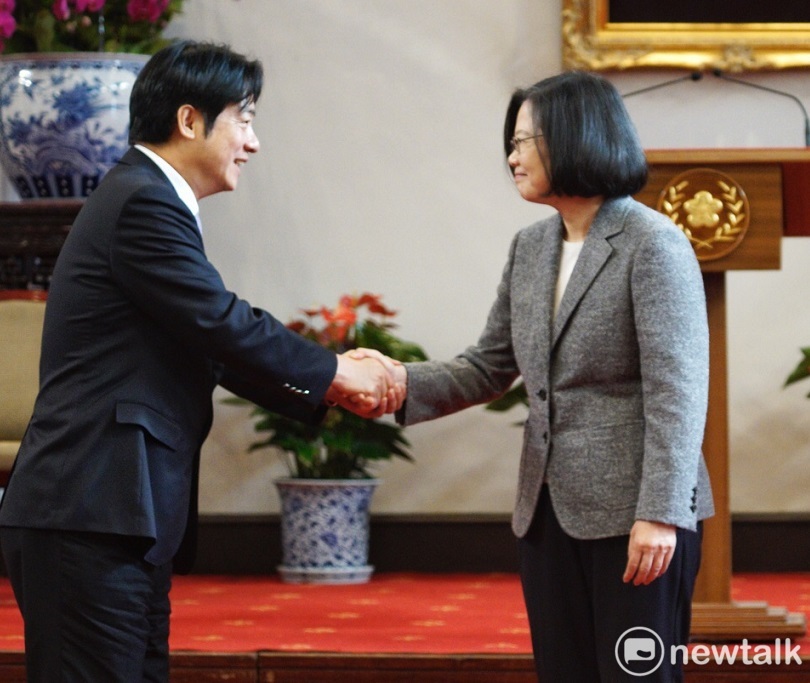 賴清德今(18)日領表參選2020總統大選，與蔡英文互別苗頭。 圖：張良一／攝（資料照片）