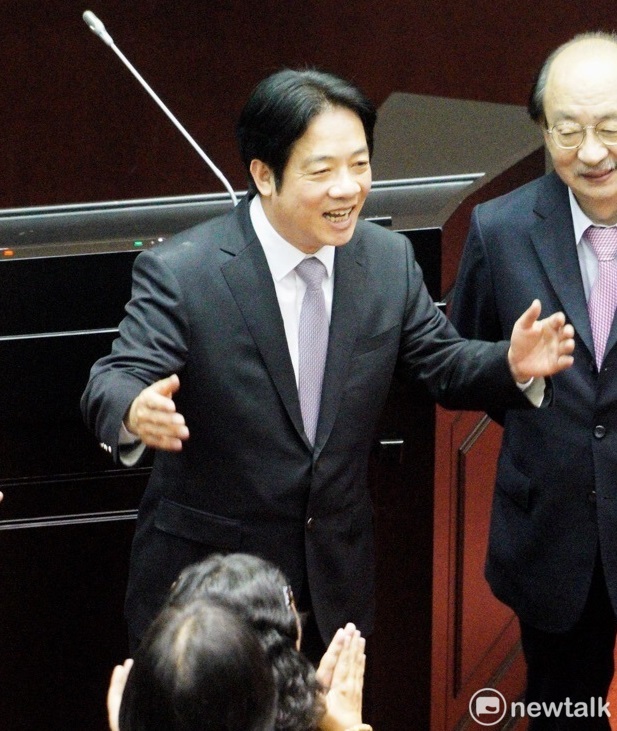 前行政院長賴清德領表參選總統。 圖：張良一／攝（資料照片）