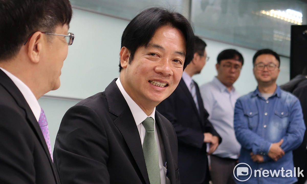 賴清德昨(18)日登記參選民進黨總統初選。 圖：林朝億/攝（資料照片）
