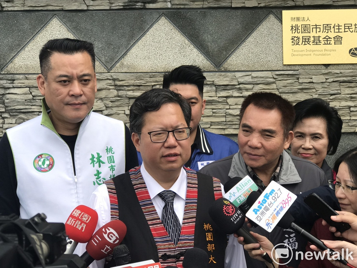 鄭文燦說在初選階段，如果黨內有分歧，他會覺得很憂心。 圖：林昀真／攝