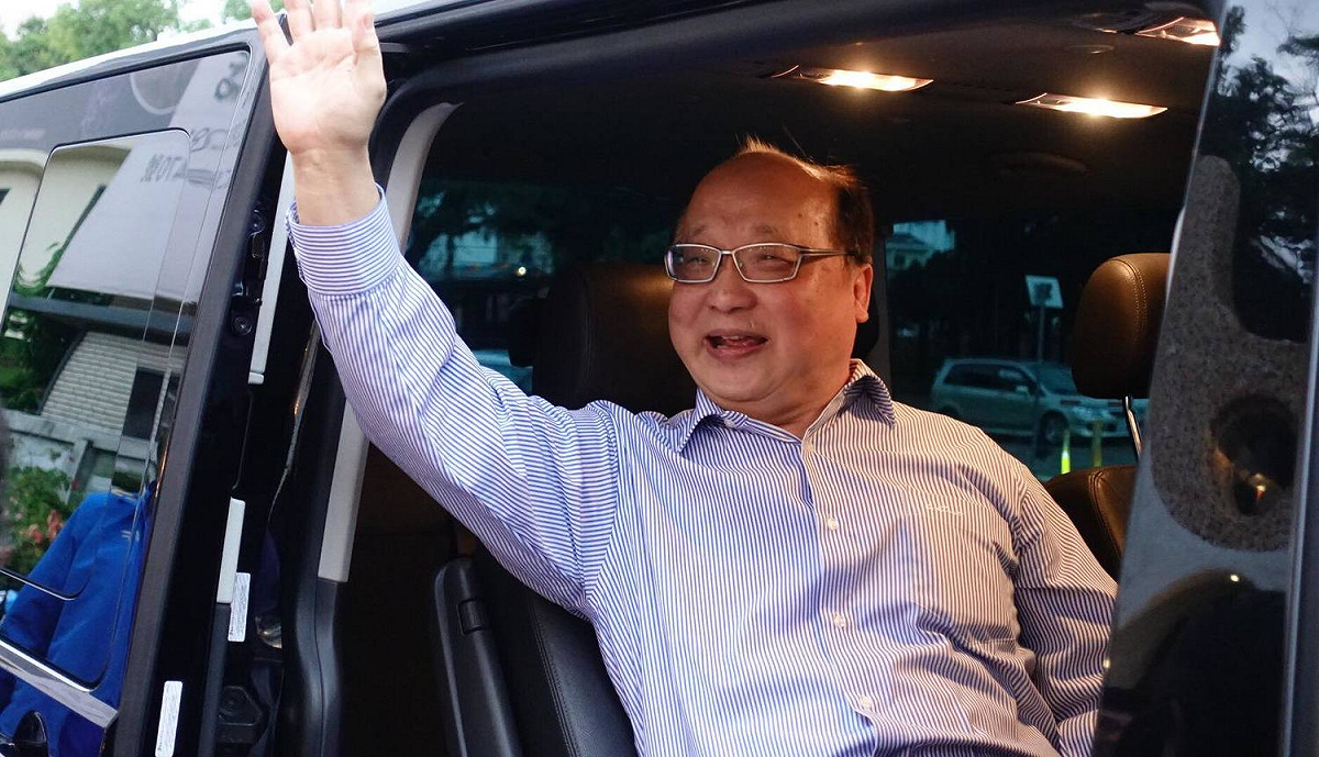 前台中市長胡志強。 圖：翻攝胡志強臉書粉絲專頁