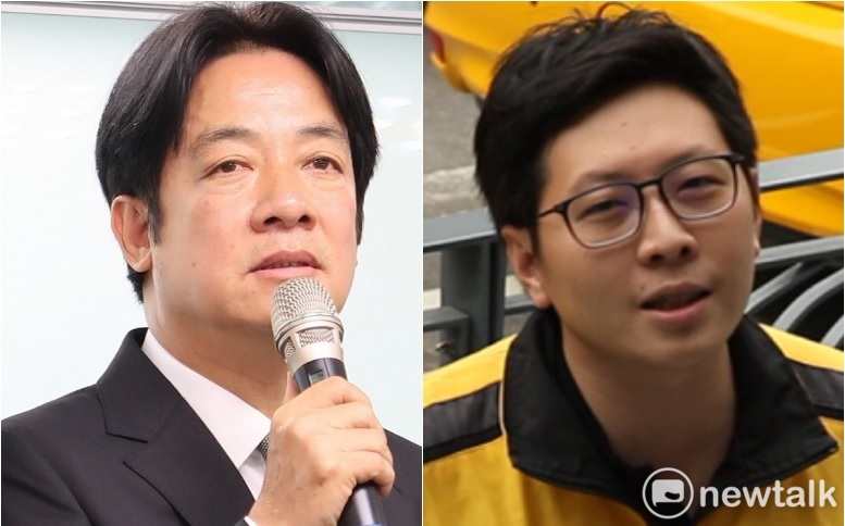 前行政院長賴清德今(18)日登記角逐黨內總統初選，桃園市議員王浩宇認為，經過此次立委補選後，證明韓國瑜沒那麼強，民進黨在2020還是很有競爭力，蔡英文都有可能勝選，賴當然更有機會。 圖：新頭殼合成