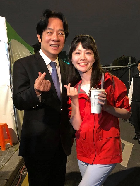 民進黨立委高嘉瑜盛讚賴清德是民進黨最後的絕地武士。 圖：翻攝自高嘉瑜臉書