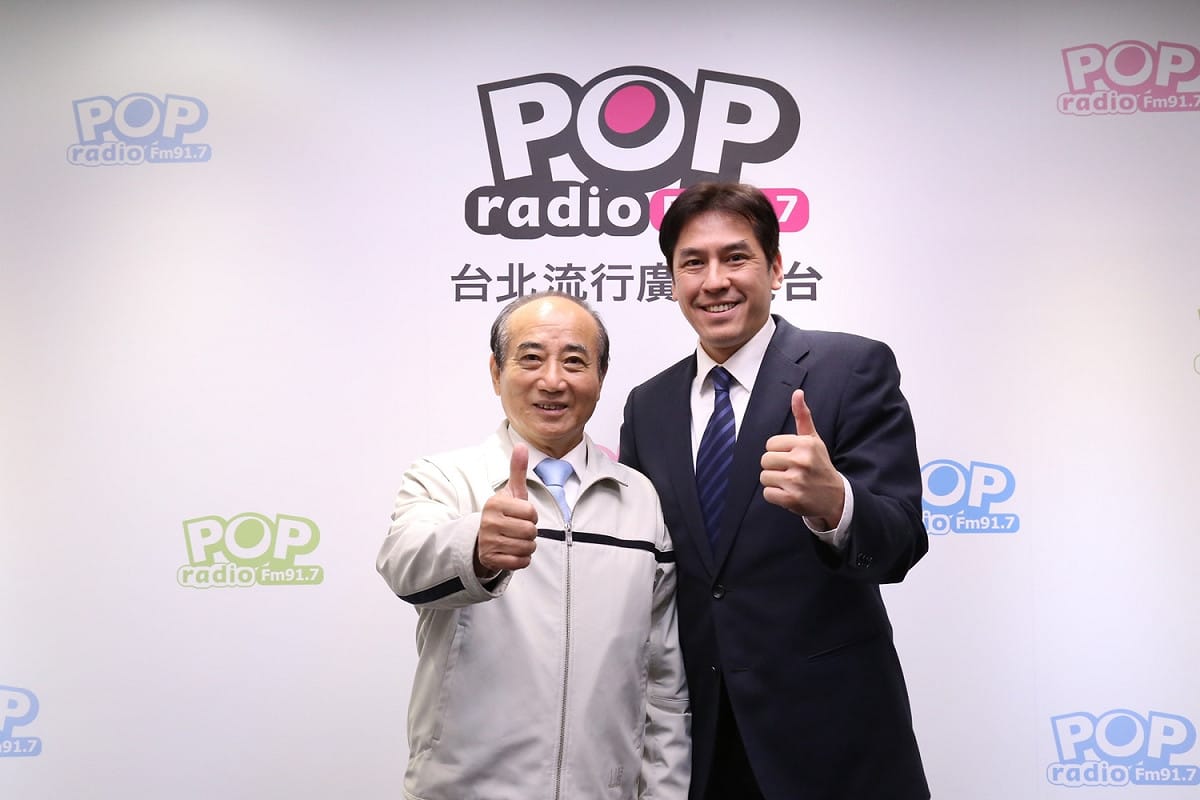 前立法院長王金平上午接受《POP撞新聞》廣播專訪。 圖：《POP撞新聞》/提供