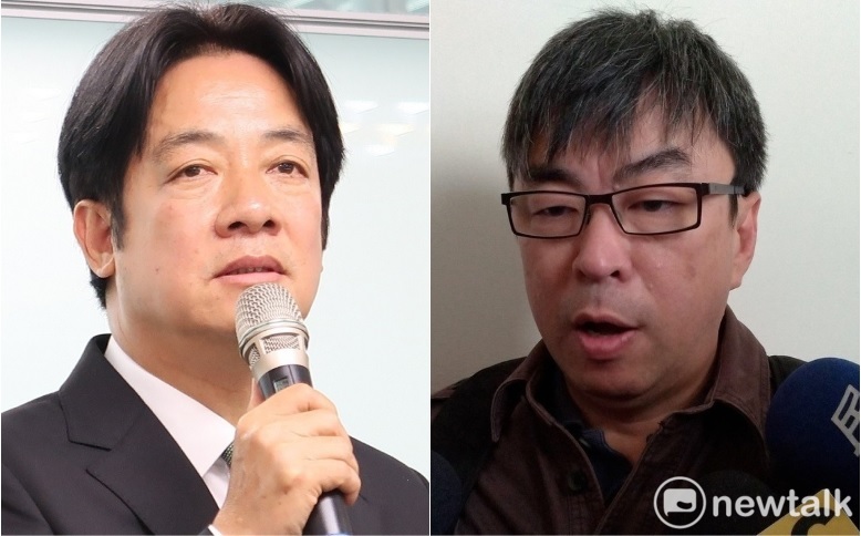 行政院前院長賴清德宣布投入民進黨總統初選，黨內新潮流系立委段宜康提出三點建議呼籲。 圖：新頭殼合成
