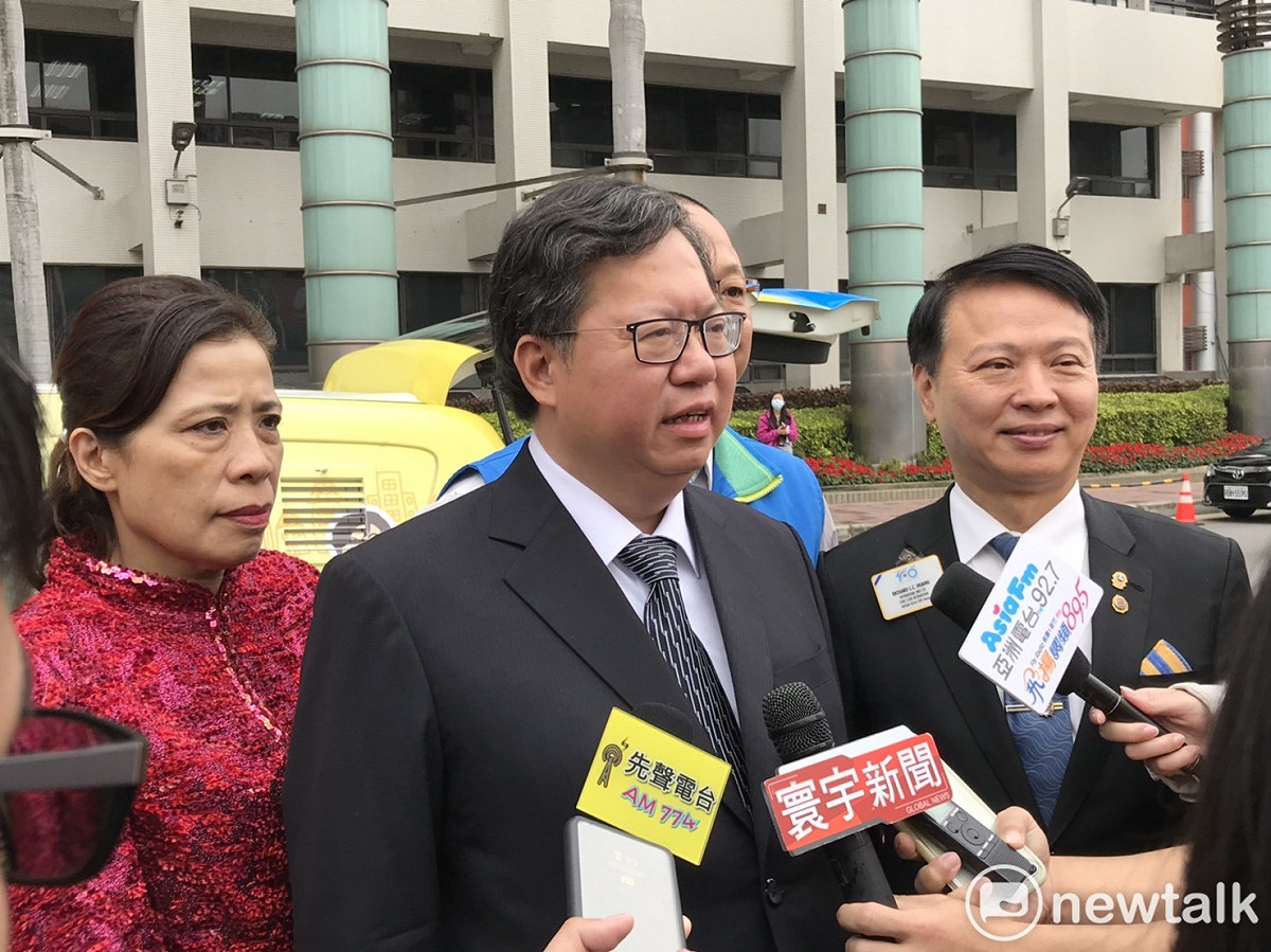 鄭文燦認為民進黨的初選制度仍然需要協調，協調的過程要整合更大戰力，不要在初選過程出現內耗。 圖：林昀真／攝