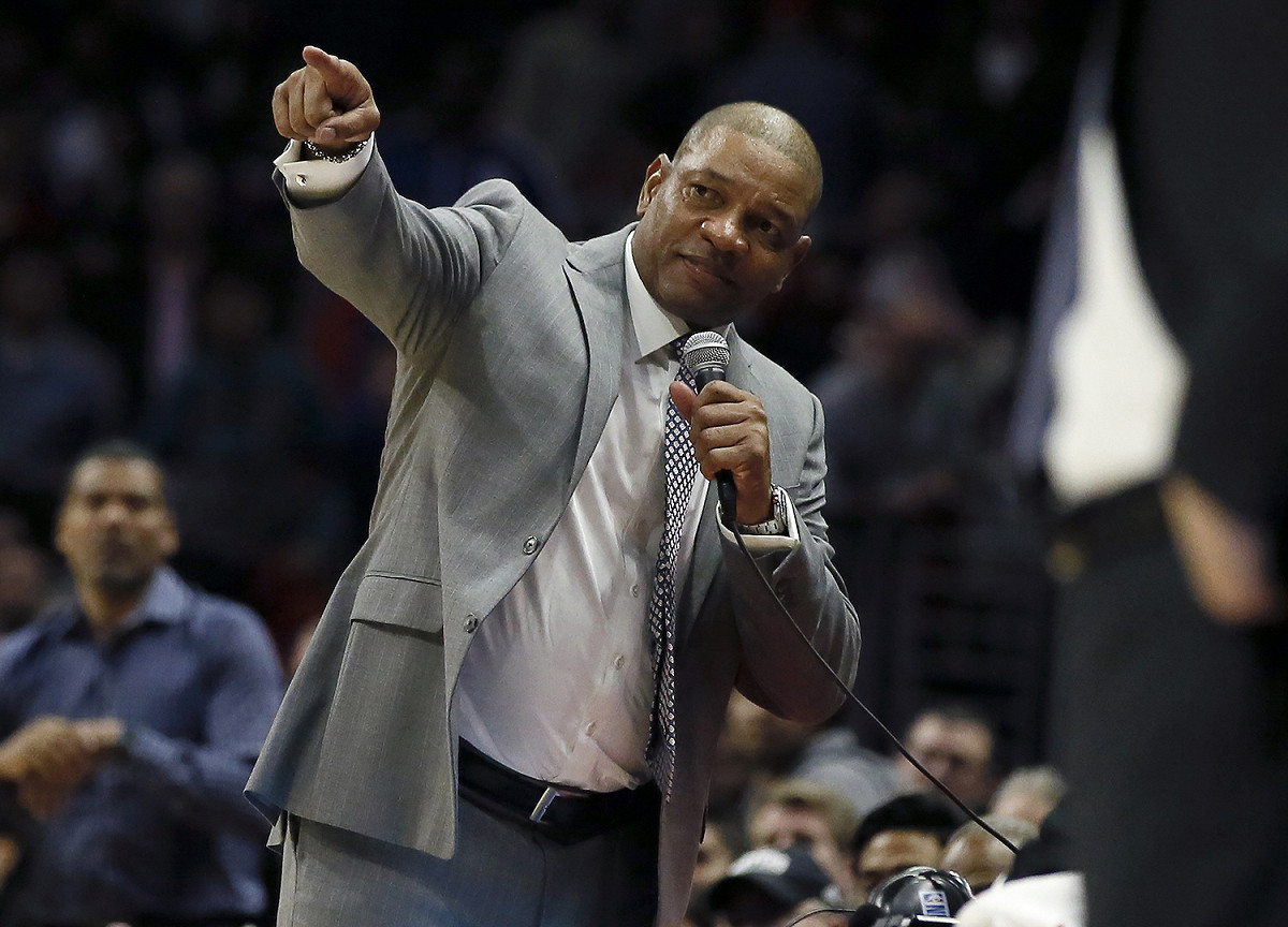 快艇總教練Doc Rivers 。 圖／美聯社／達志影像