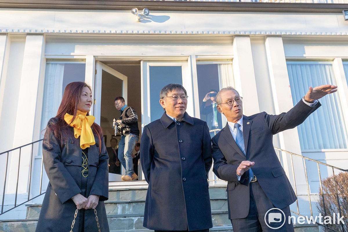 台北市長柯文哲訪美行第四天訪問包括華府智庫、白宮國安會、國務院等。 圖：台北市政府 ／ 提供