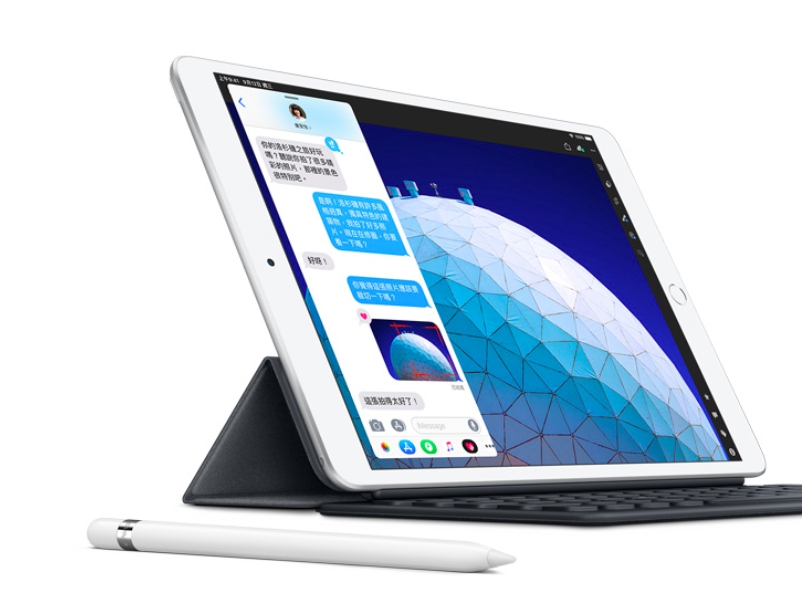 蘋果新推出的iPad Air。 圖：翻攝蘋果官網