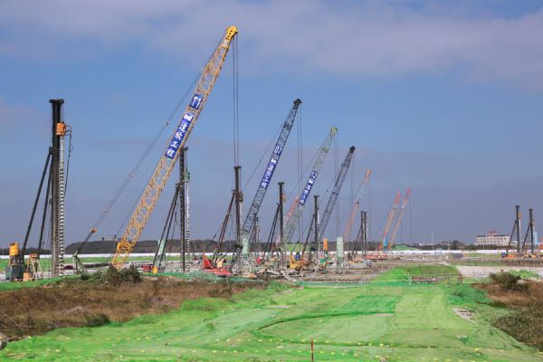 預計於今年完工的台積電晶圓18廠今(22)日傳出憾事，一名廠房施工人員墜樓身亡。 圖：取自台南市政府智慧發展中心網頁