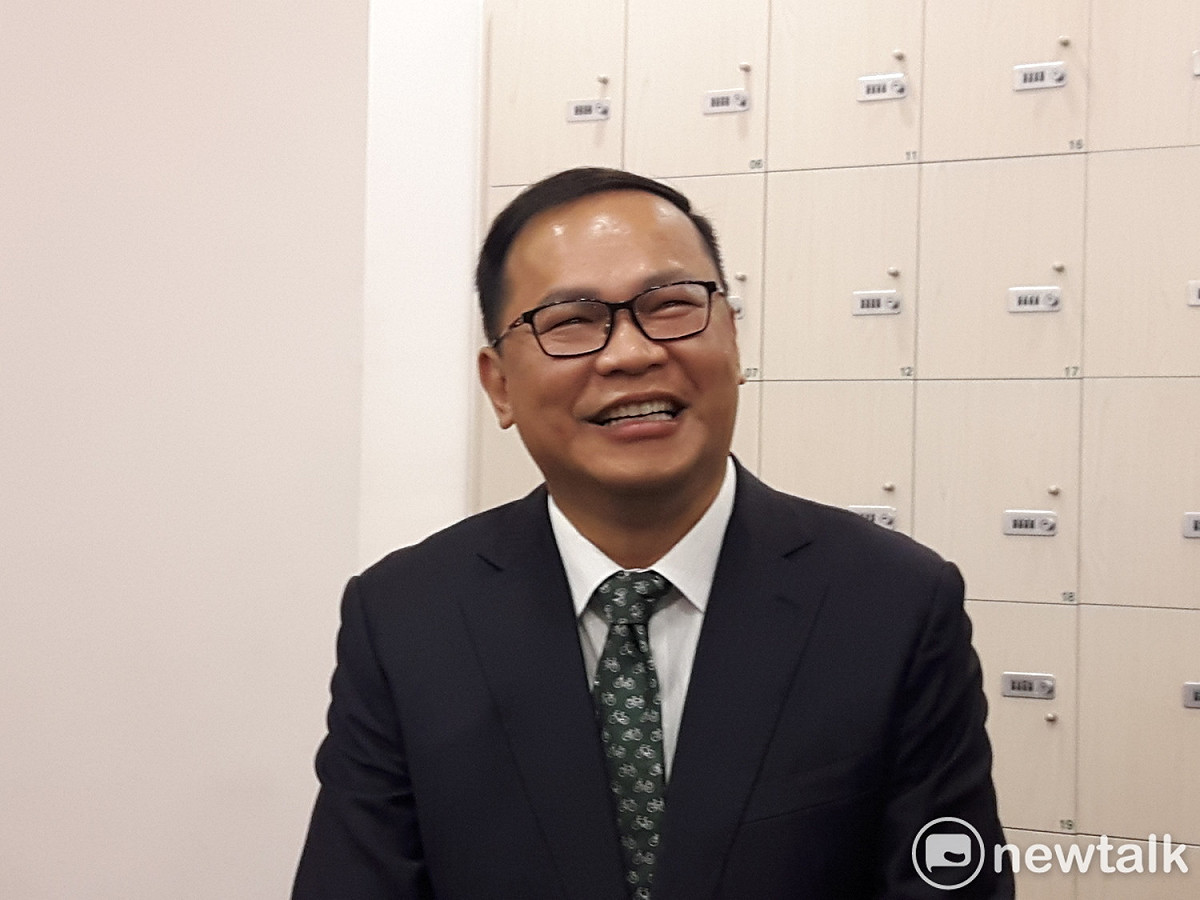 王義川接任航空城公司董座，接下來會按照計畫進行加速推動桃園航空城，讓桃園航空城真正起飛。 圖：林昀真／攝