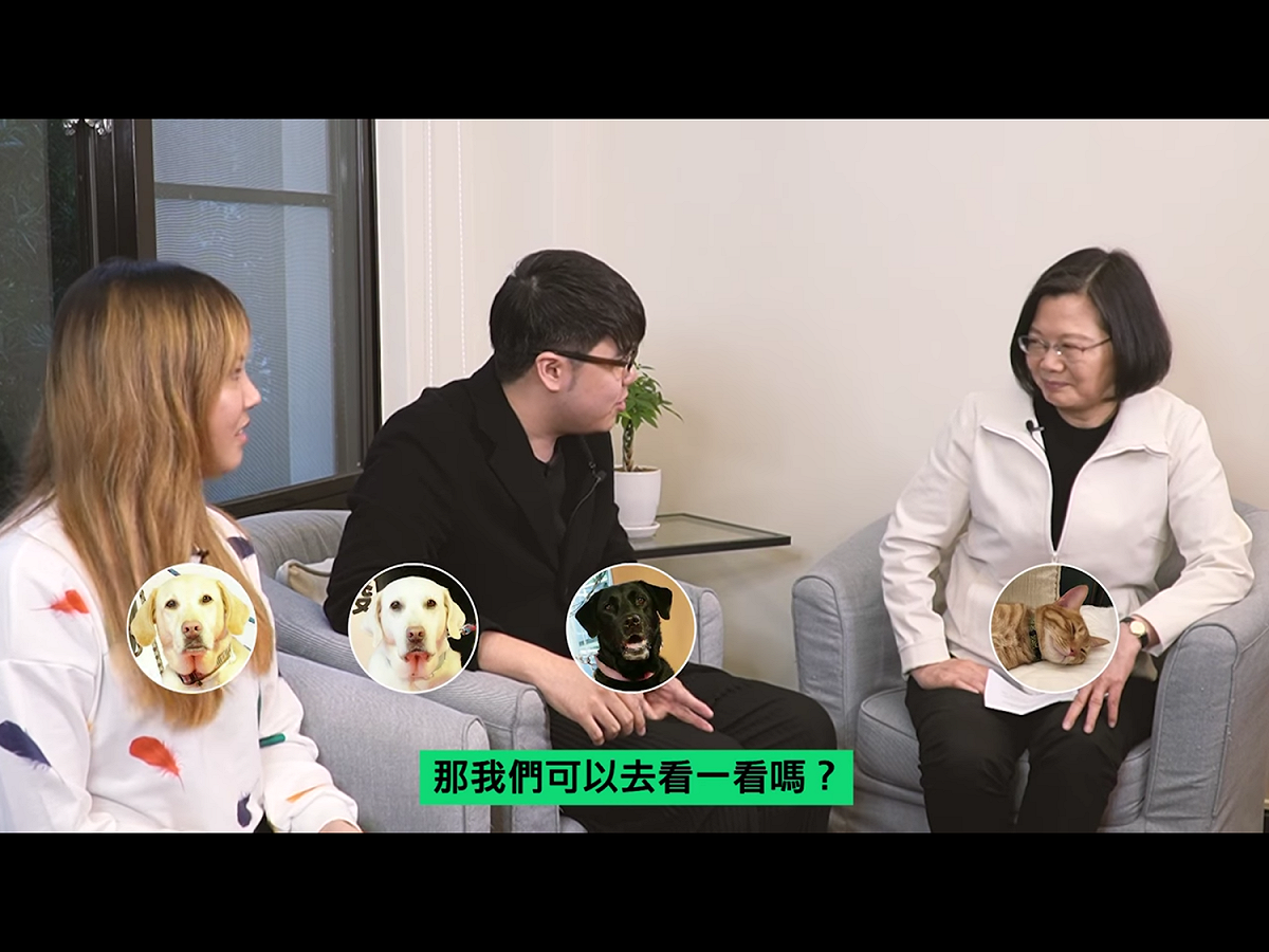 蔡總統透露，自己不是想要當網紅，而是想透過這個頻道，用更貼近大家的方式傳遞資訊。 圖：翻攝自Youtube