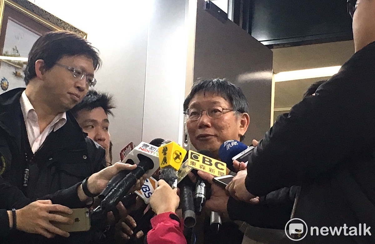 台北市長柯文哲。 圖：周煊惠 ／攝