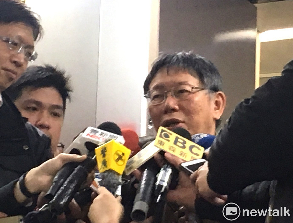 台北市長柯文哲。 圖：周煊惠 ／攝