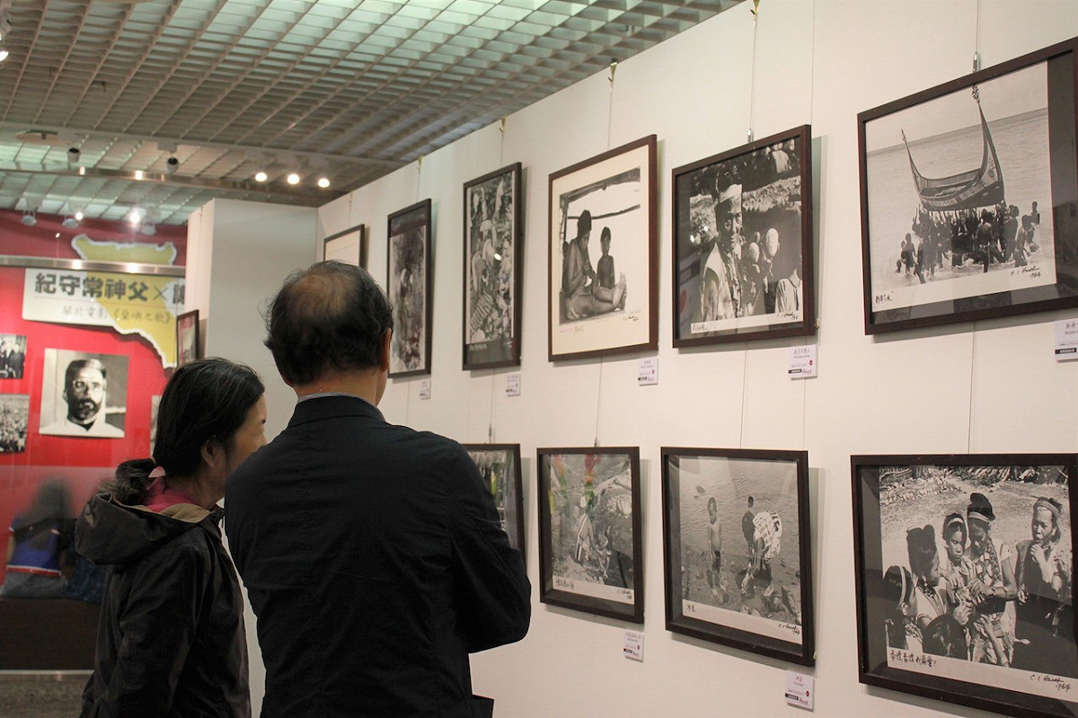 為紀守常神父百歲冥誕，紀守常紀念基金會，在台大尊賢館舉辦「蘭嶼情懷攝影展」活動 圖：紀守常紀念基金會/提供
