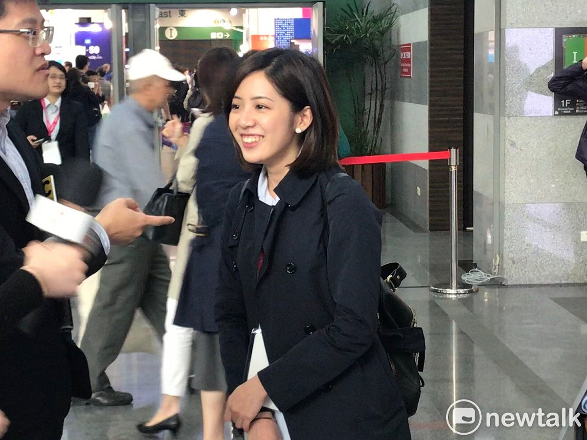台北市副發言人黃瀞瑩。 圖：新頭殼資料照