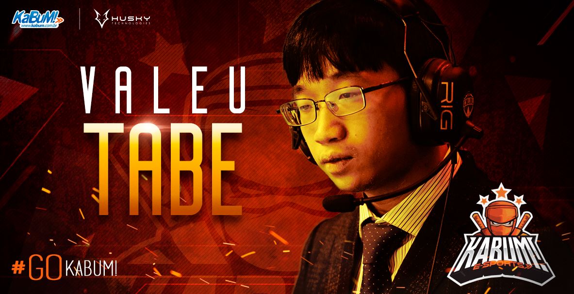Tabe請辭KBM教練一職。 圖：翻攝自 KaBuM! e-Sports 官方推特
