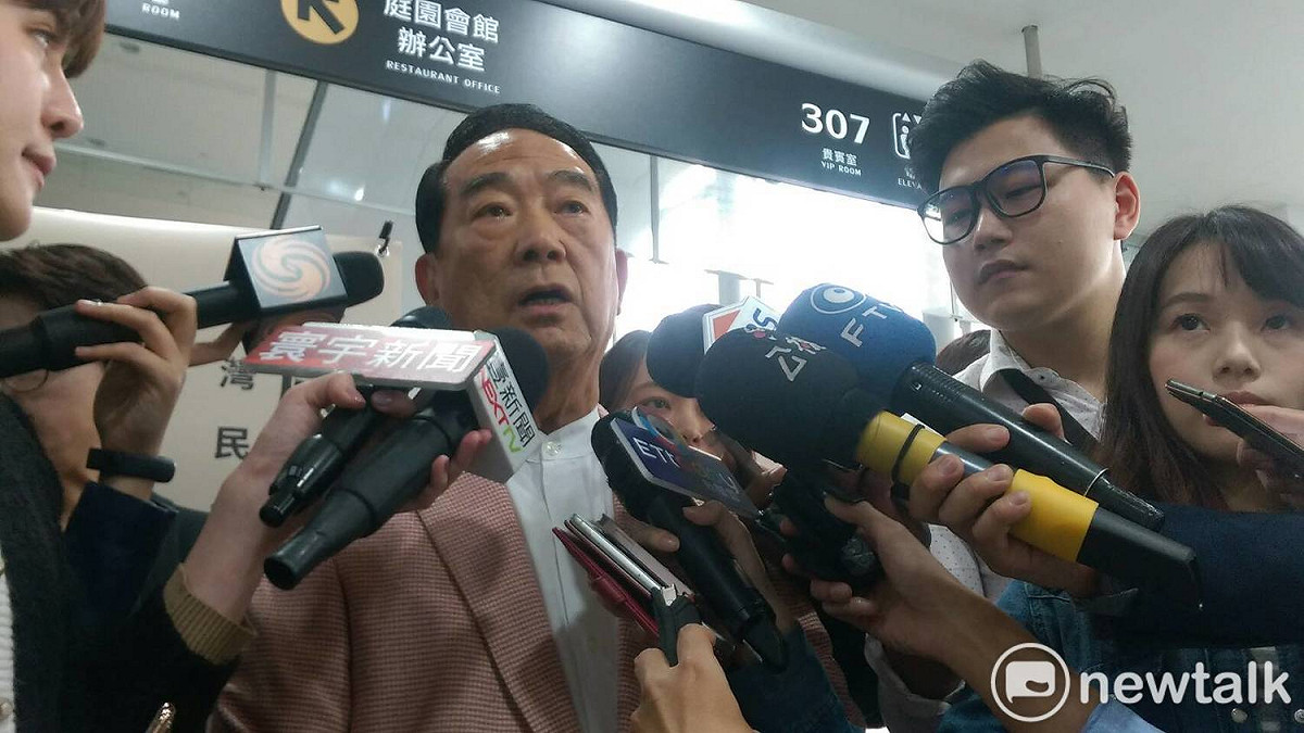 親民黨主席宋楚瑜。 圖：趙婉淳／攝 (資料照片)