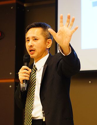 安定力量聯盟主席孫繼今(29)日宣布參選新北市第12選區立委，直言挑戰時代力量立委黃國昌。 圖：翻攝自 維基百科