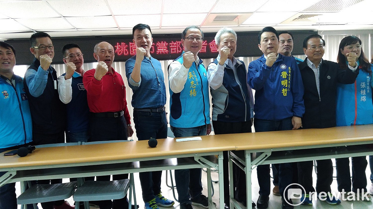 吳志揚宣布轉戰桃園第二選區深入深綠票倉，希望為國民黨這次的桃園立委選戰爭取極大化。 圖：林昀真/攝