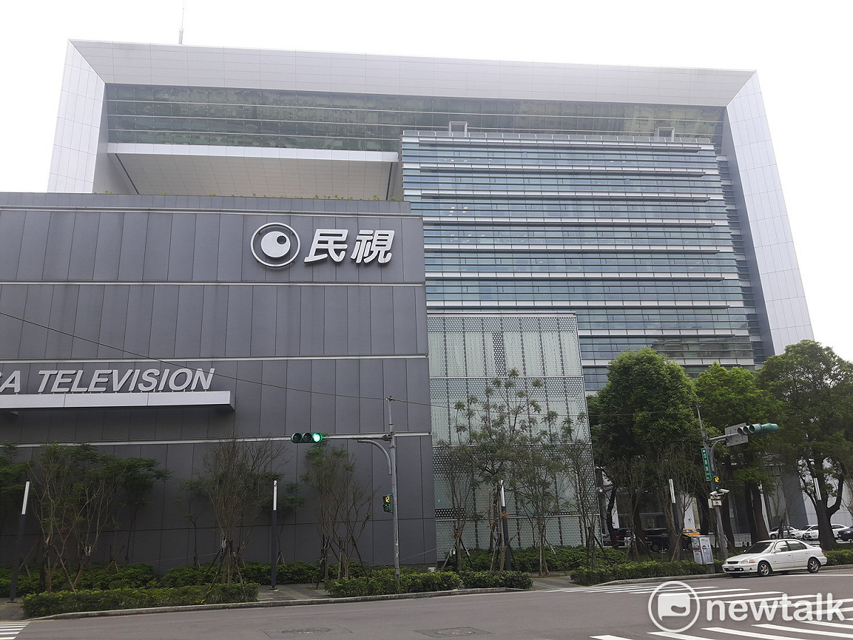 位在林口的民視總部大樓。 圖：林昀真/攝