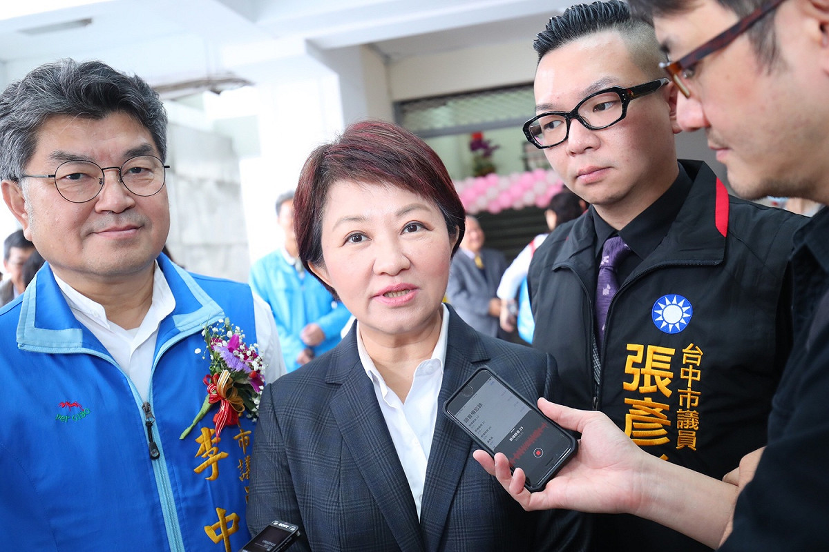 台中市長盧秀燕隔空向林佳龍爭取山海環線由中央全額補助。 圖：台中市政府/提供（資料照片）